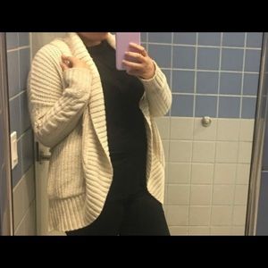 knitted cardigan